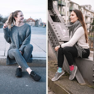 Perfektes Fußklima im November mit Merino Barfußschuhe