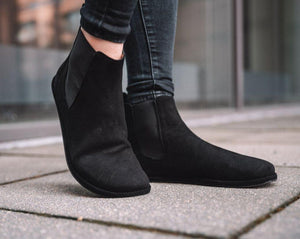 Pflege Deiner Barfußschuhe aus Veloursleder (Rauleder)