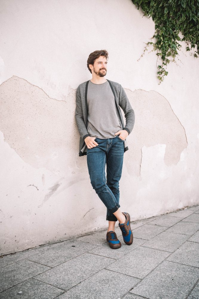 HIQE Low Brown Blue Waterproof