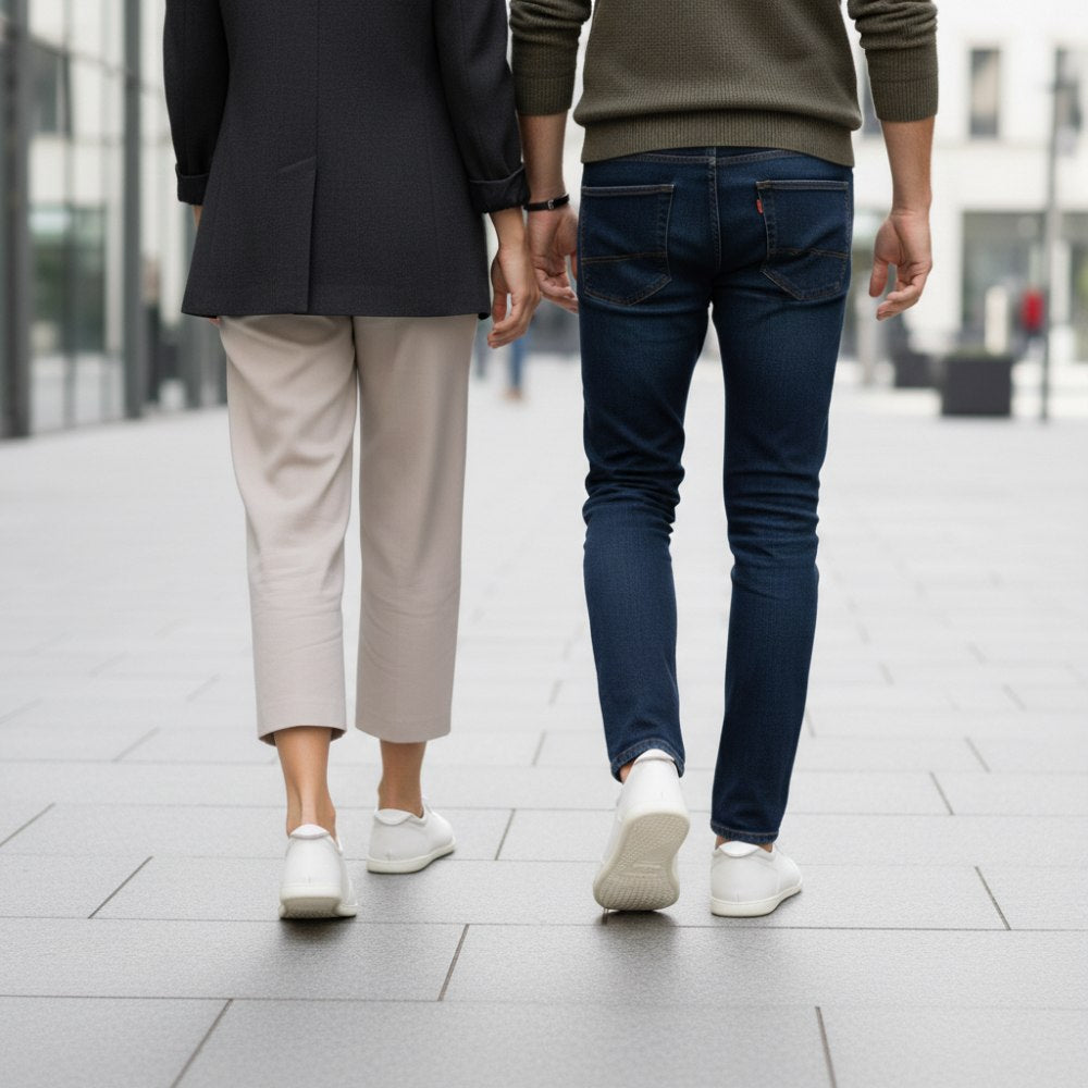 PIQUANT Nappa Bianco weiße Sohle