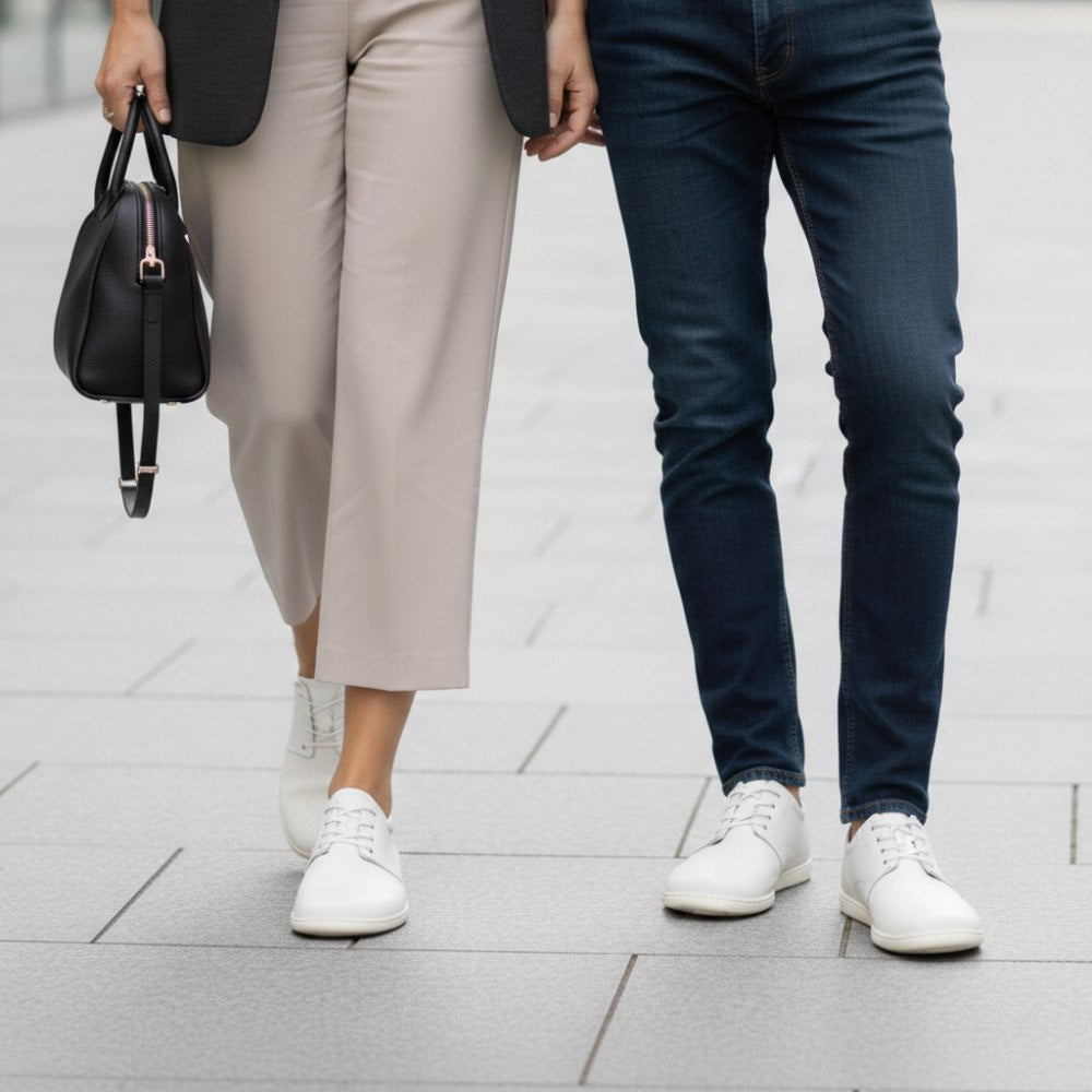 PIQUANT Nappa Bianco weiße Sohle